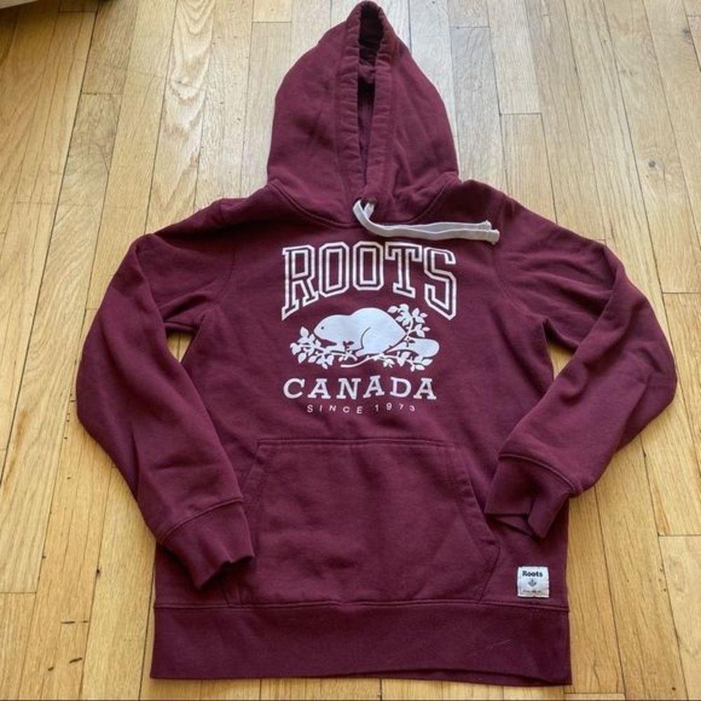 Roots Canada Hoodie Sweatshirt‎ Size XXS Outdoor Comfy